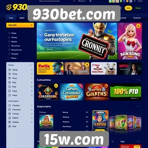 Facilidade de navegação no site 930bet.com